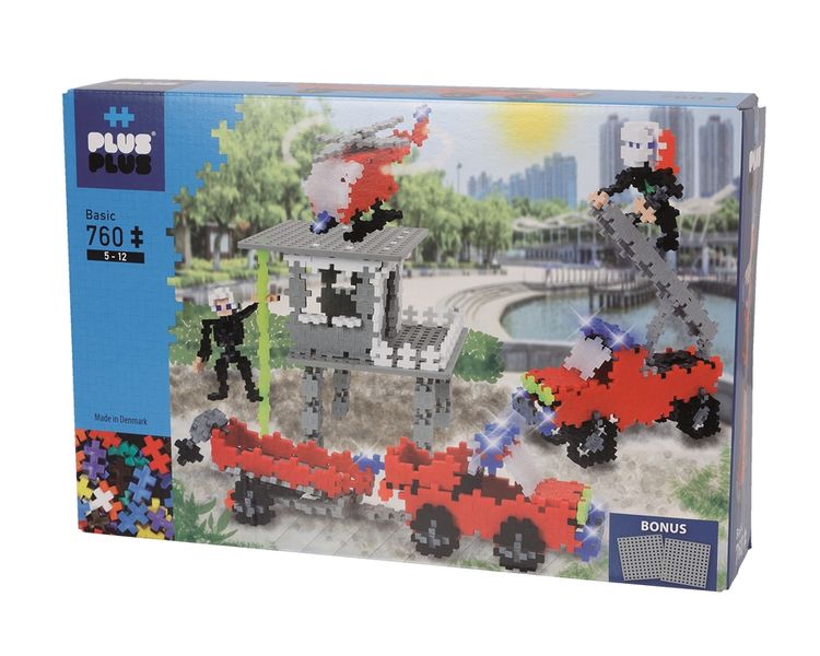 Plus-Plus Fire Station 760 Piece Set
