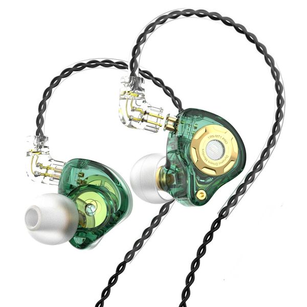 TRN MT1 Pro Hi-FI 1DD Dynamic In-ear Earphone (Green)