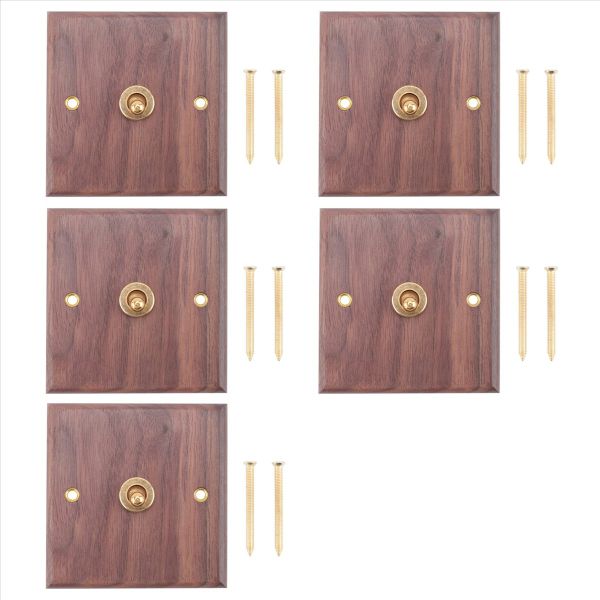 Retro American Style Light Switch Socket Antique Home Stay Switch(1)