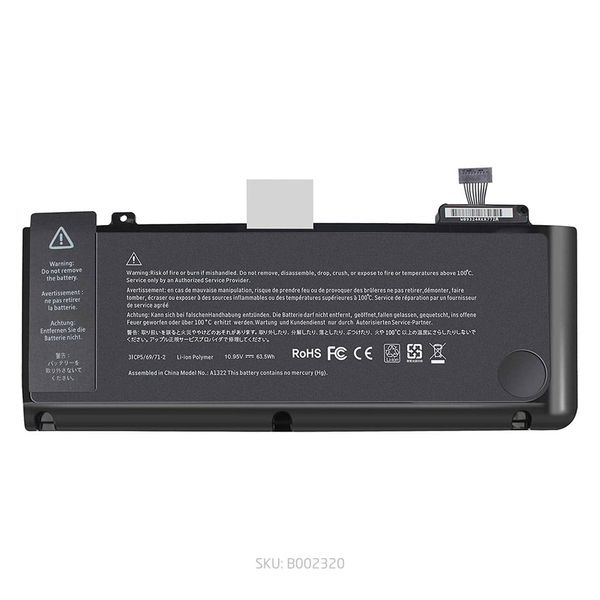 Replacement Laptop Battery for Apple Macbook A1322