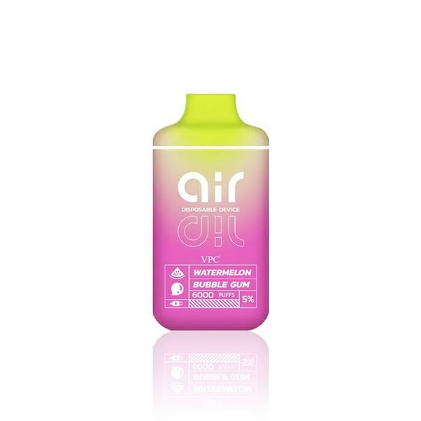 Air Disposable Vape Watermelon Bubblegum 6000 Puffs