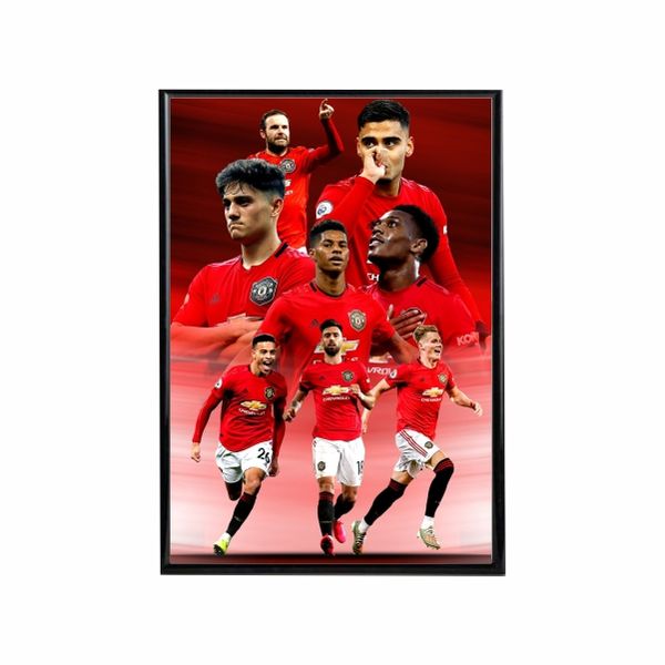 Manchester United Team Celebrations Poster