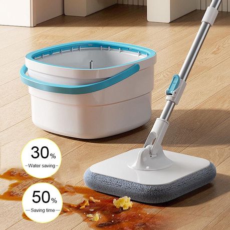 Dream Bath Microfiber Hand Push Twist Mop For Household Floor Cleaning 