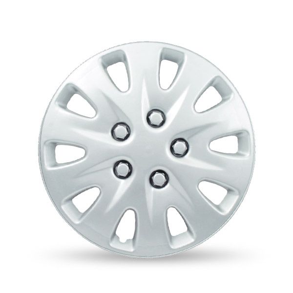 Wheel Cover Set Silver- 16-inch Universal Fit