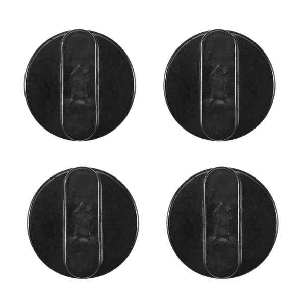 Pack Of 4 Gas Stove Knobs Easy To Install Switch Knob for
