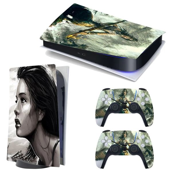 Digital Version PS5 Console &amp; Controllers Sticker/Cover/Skin: Battlefield V