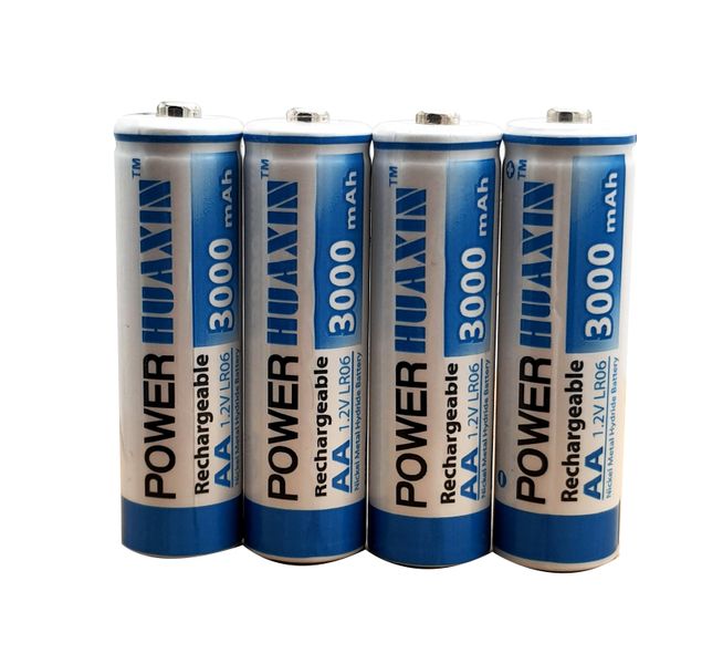 Ni-MH rechargeable No.5 AA 1.2V 3000mAh battery