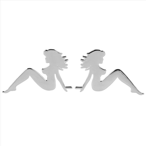 Nice Lady Car Vehicle Decoration Sticker Emblem Logo Badge