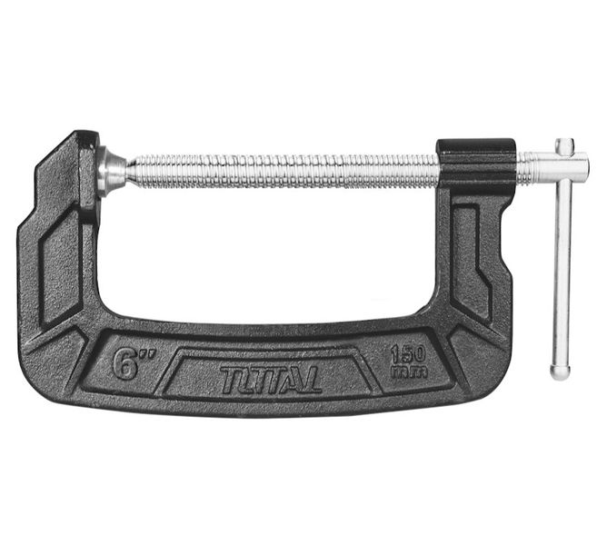 Total Tools 6" Industrial G Clamp