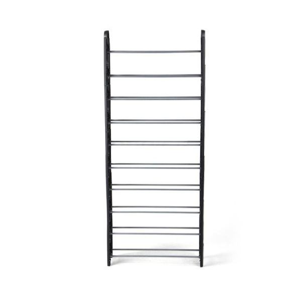 Fine Living - 10 Tier Shoe Rack - Black