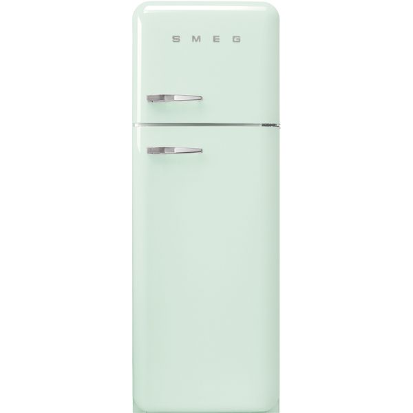 Smeg 60cm Mint Retro fridge-freezer (right hinge)