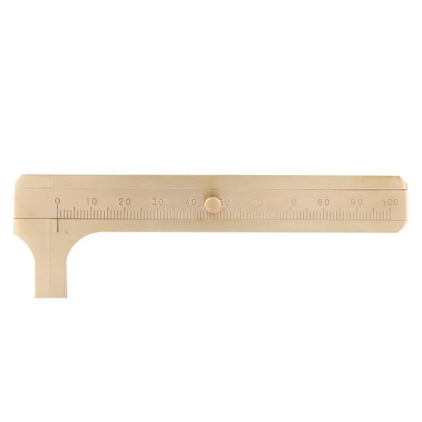 0-100mm Single Scale Brass Vernier Caliper