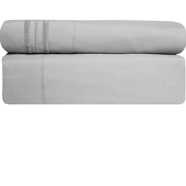 Bamboo Embroided 440 Tc 3 Line Satin Stitch Duvet Cover Set