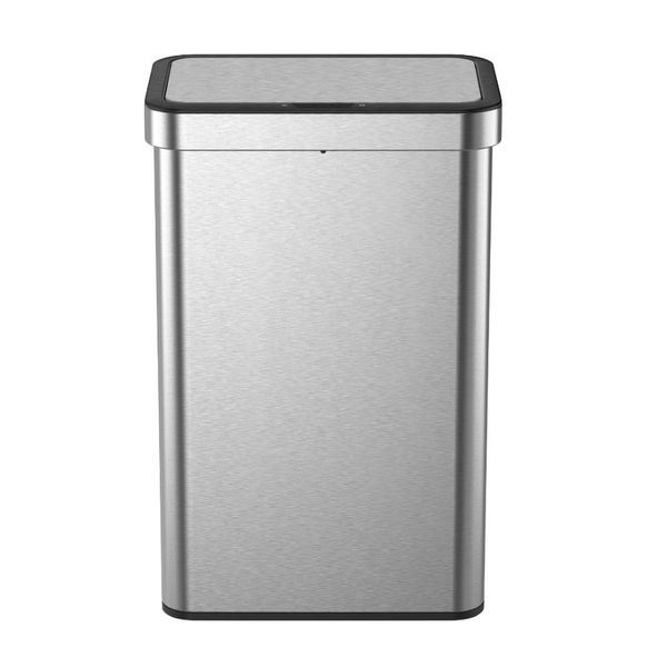 EKO Motion Sensor Bin 50L Silver