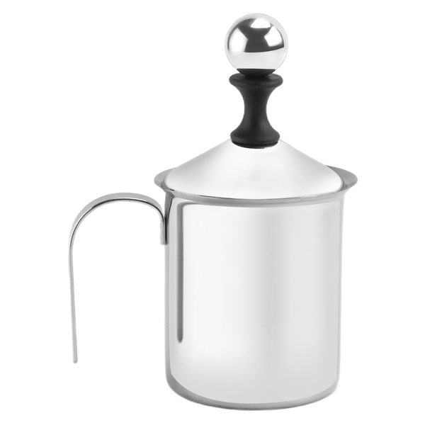 Manual Milk French Press Coffee Maker Stainless Steel Hand Pump Milk Foamer