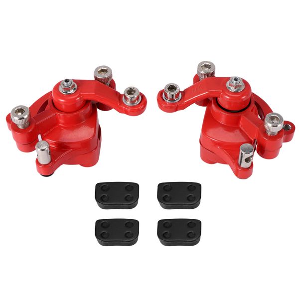 Front Rear Disc Brake Caliper Pads for 43Cc 47Cc 49Cc Compatible with Mini
