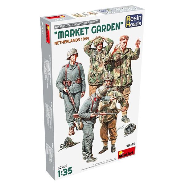 Miniart 35393 1/35 Market Garden Resin Heads