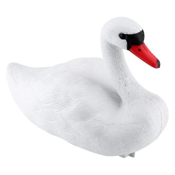 Swan Decoys, Floating Plastic Swan, White Swan Statue Decoration