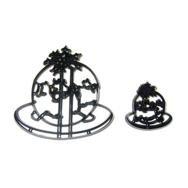 Patchwork Cutters CHRISTMAS PUDDINGS Sugarcraft Cake Decorating - Xmas Food
