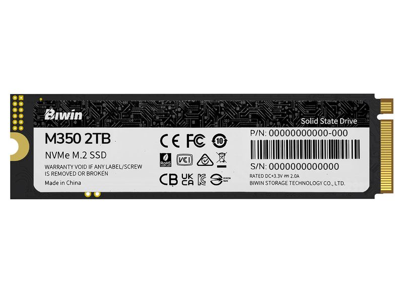 Biwin 2TB PCIe 4.0 M.2 2280 SSD