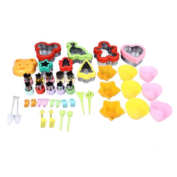 43piece Mini Sandwich Cutter Sealer Sandwich Maker Cookie Sandwich DIY Mold