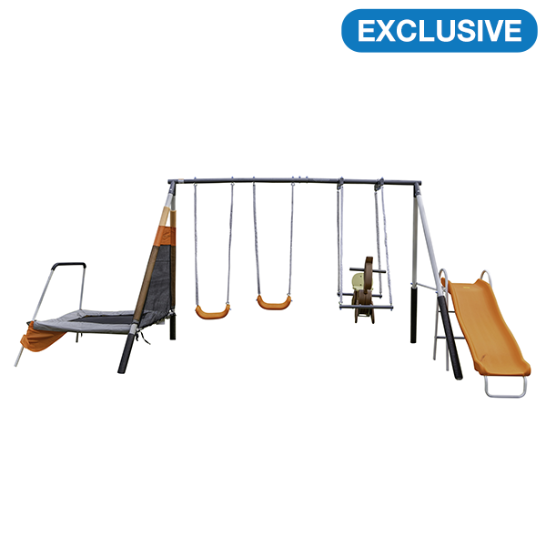 Sportspower Fairview Jungle Gym Swing Set - metal