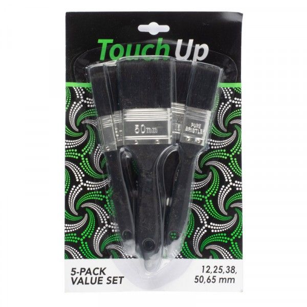 Bulk Pack 3 x Hamiltons Brush Set - 12mm/25mm/38mm/50mm/65mm - 5 Piece