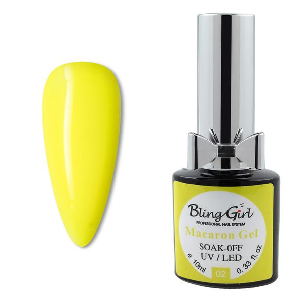 Bling Girl Macaron Gel Soak Off UV/LED 10ML