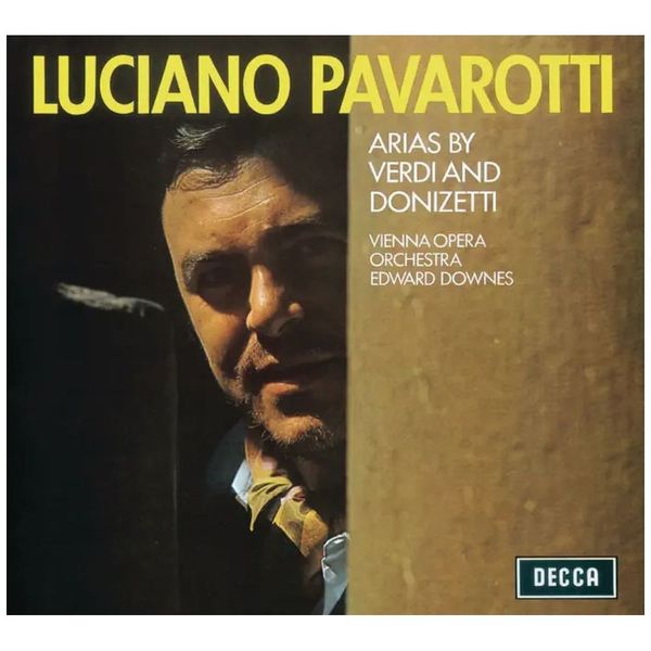 Luciano Pavarotti - Verdi &amp; Donizetti Arias (Yellow Vinyl LP)