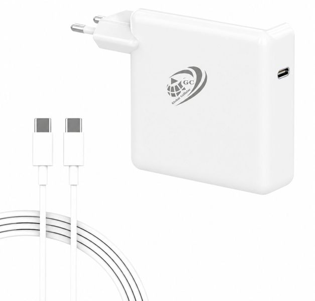 USB-C Fast Charger 87W- Adapter Compatible With MacBook &amp; Type-C Devices-GC