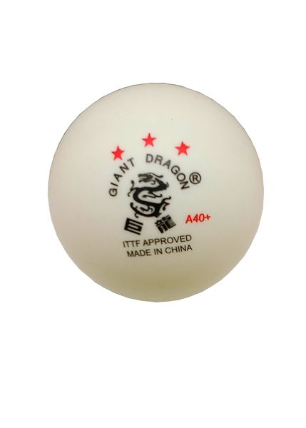 Fury Giant Dragon 3star Table Tennis Ball - pack of 6