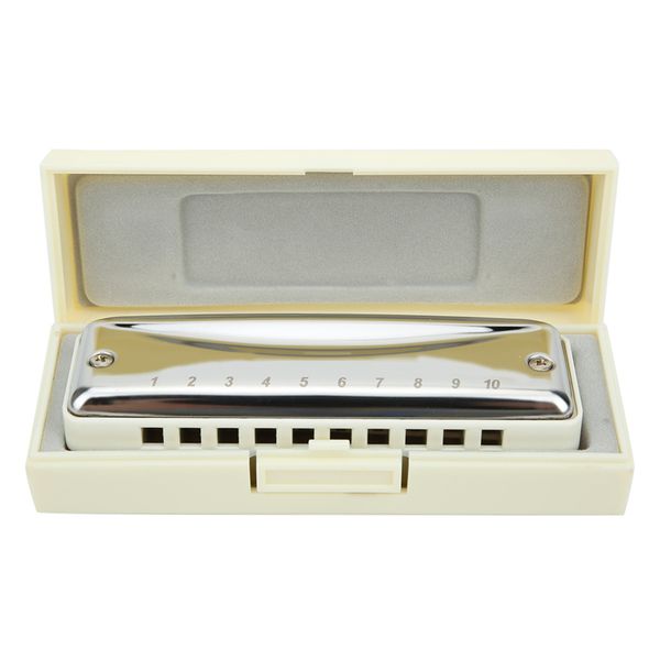 Blues Harmonica Db Key Portable Musical Instrument Compatible with Beginner