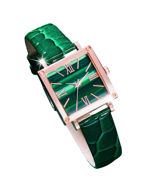 Women PU Leisure Watch