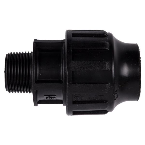 Bulk Pack x 3 Agri Male Compression Adaptor TN - 50mm x 2 Inch - 2 Pack
