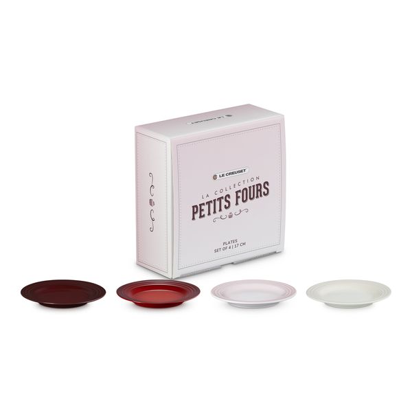 Le Creuset La Petits Collection Set of 4 Appetizer Plates