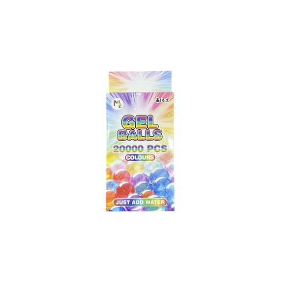 Rainbow Gel Balls - 20000 Pieces