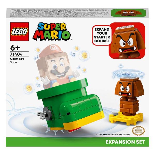 LEGO Super Mario Goomba s Shoe Expansion Set 71404 Building Kit (76 Pcs)