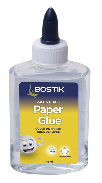 Bostik Paper Glue Clear - 12 x 118ml