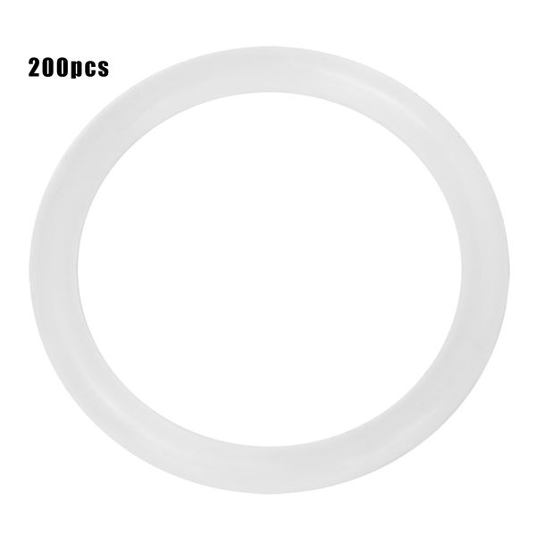 200-Piece 22×2mm Silicone O-Rings for Sealing
