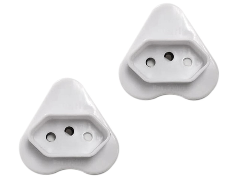 Type N to 16A 3-Pin Adaptor - Pack of 2
