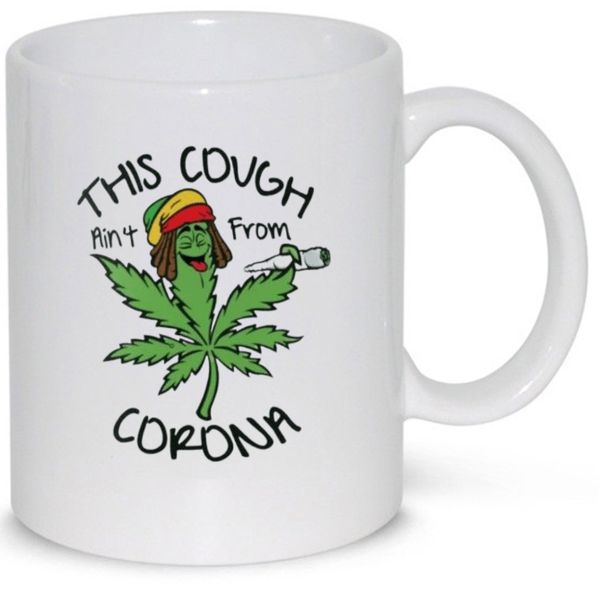 This Cough Marijuana Weed Birthday Christmas Gift Mug