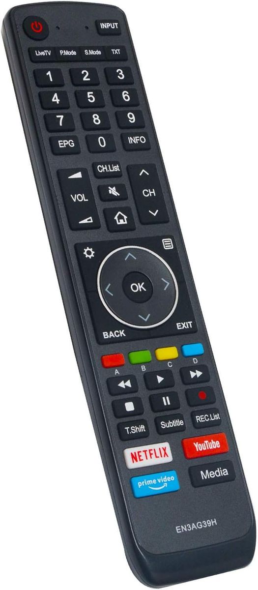 Replacement EN3AG39H Remote Control For Hisense LCD LED Smart TV