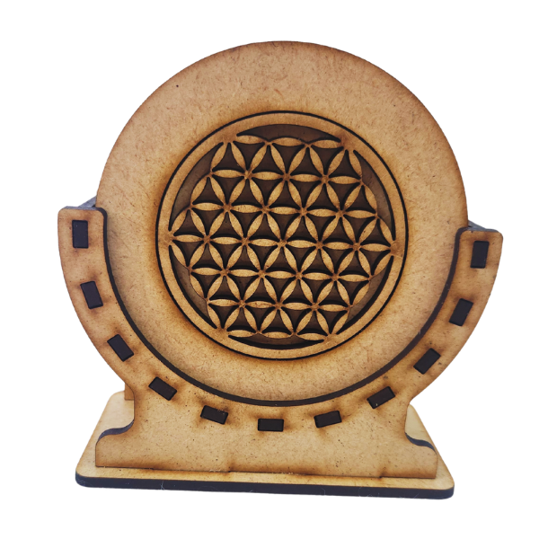 Sacred Geometry Flower of Life Coaster Set