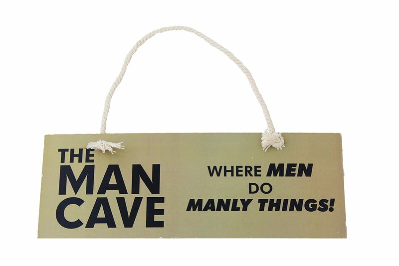 Man Cave - Manly Things - Sign