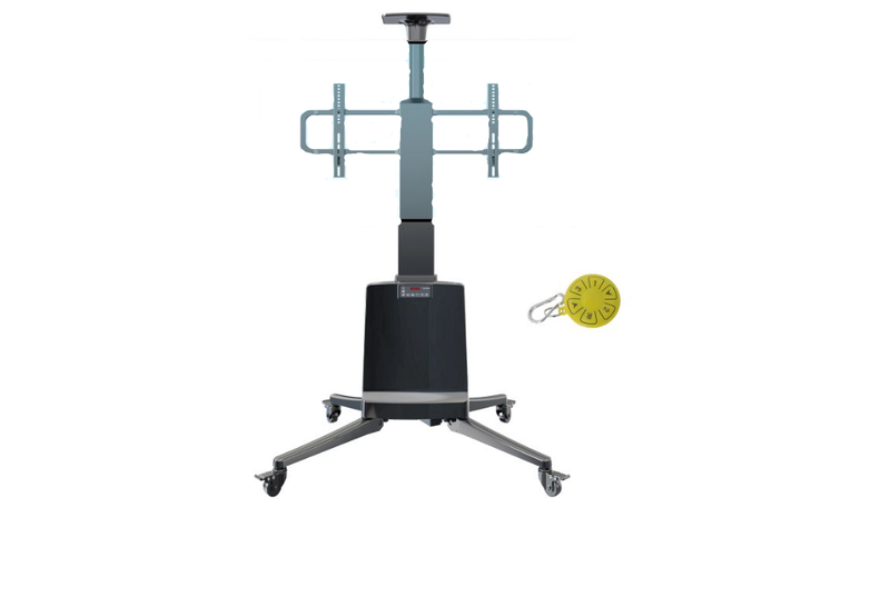 North Bayou Motorised TV cart for Heavy weight 55" - 85" TV's (TW85)