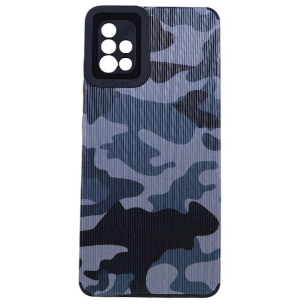 High Quality Camo Print Phone Case Compatible with Samsung Galaxy A51 - Green Camo