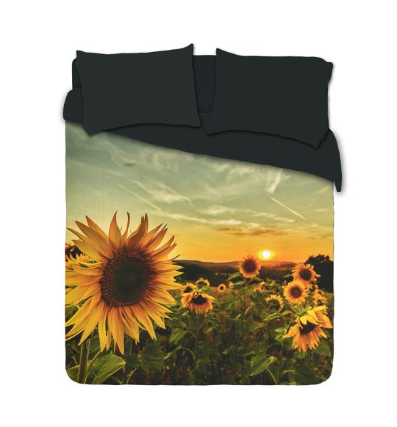Imaginate Decor - Bright Sun Rise Sunflower Duvet Cover Set