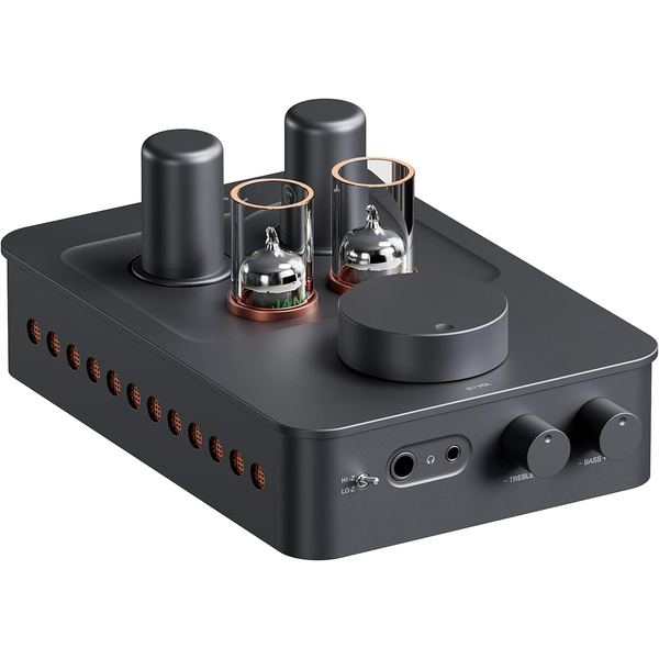 Fosi Audio GR70 Tube Headphone Amp Preamp, Authentic Tube-Amplification