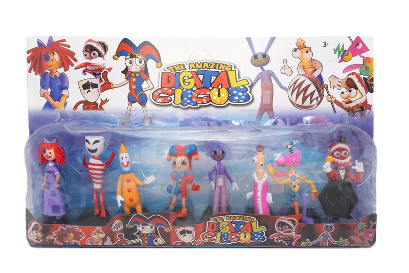 Digital Circus Figurines 8 Pack