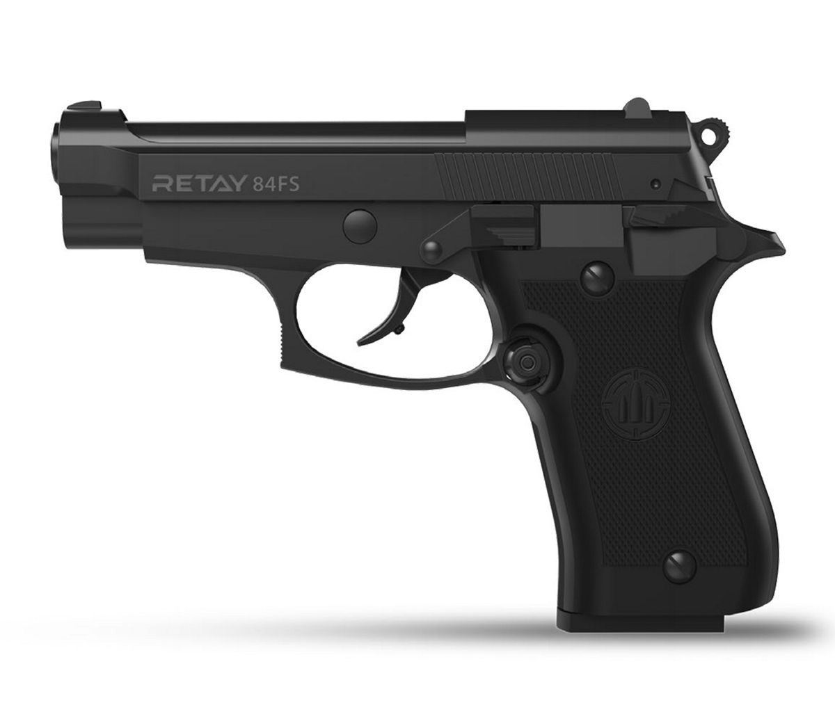 Retay 84FS Self Defense Blank Gun with 10 Blanks, 3 Peppers and a ...